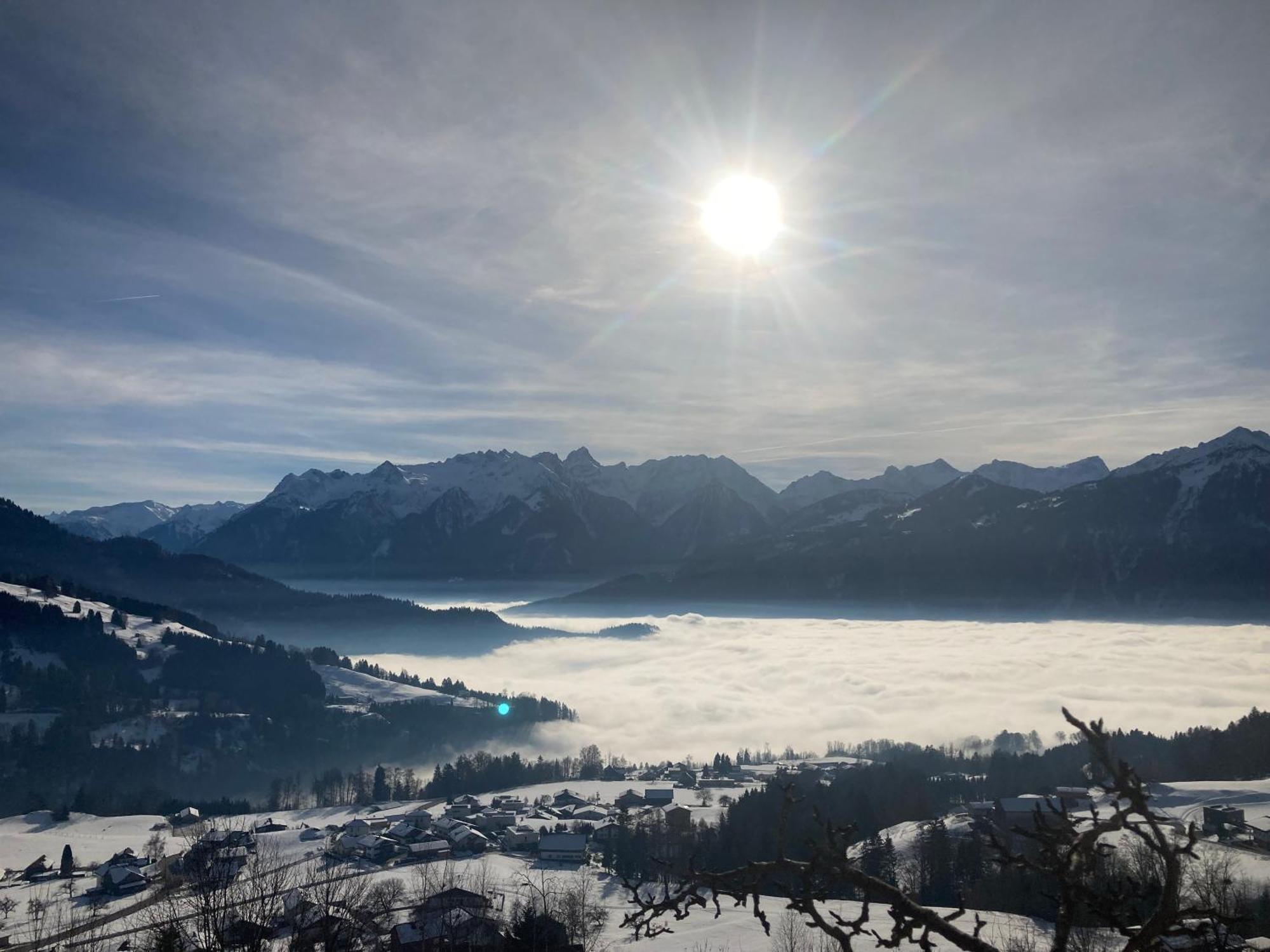 Sport- Und Seminarhaus Walsertal Thuringerberg 외부 사진